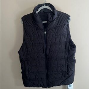Lululemon reverse Athletica Charcoal Puffer Vest